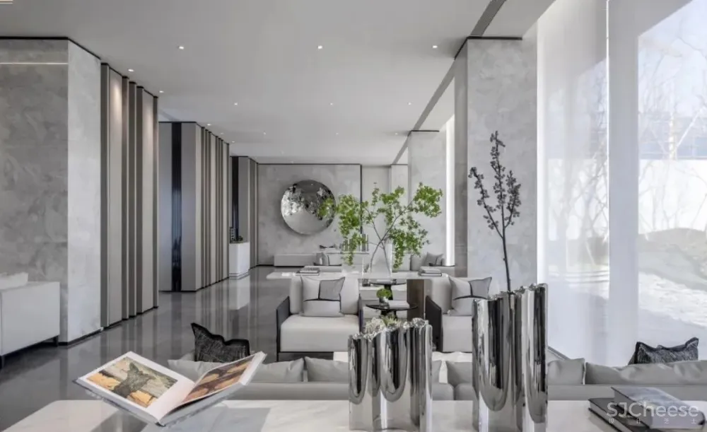 简素平和，光之艺术语境 大伟设计