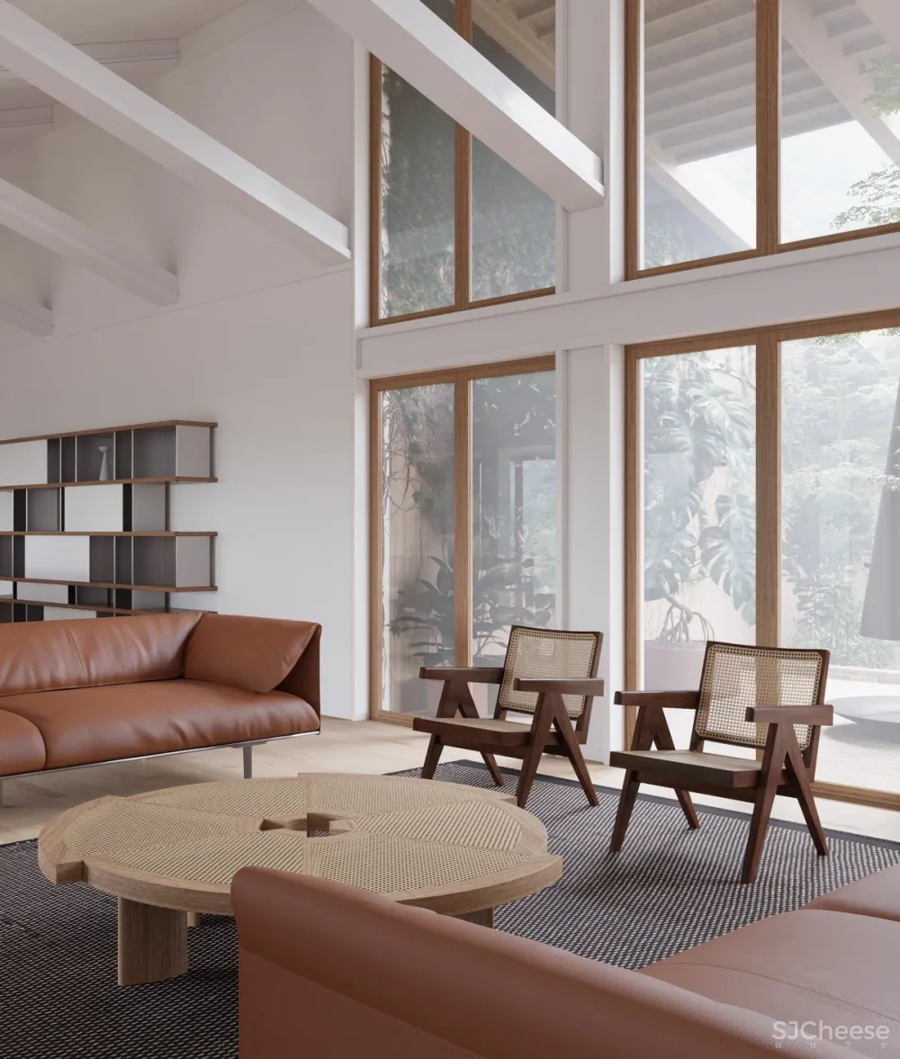 Artem Trigubchak | Cunningham Residence , 现代极简主义布局