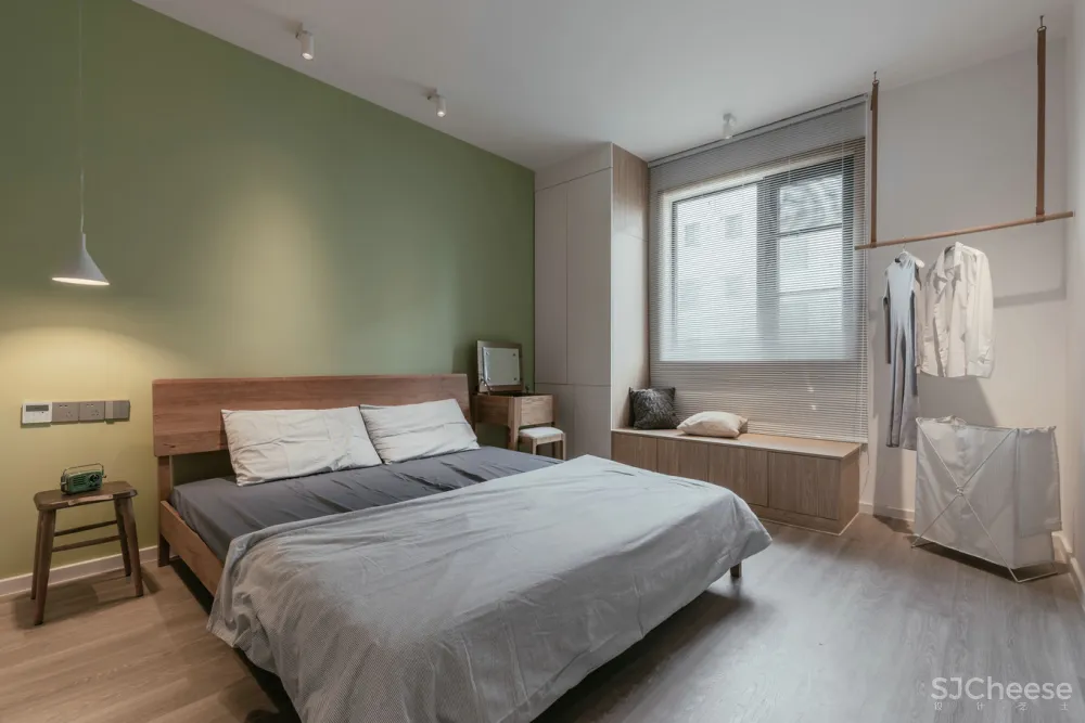 苏州120㎡现代简约风住宅,原木风的家! 一野设计