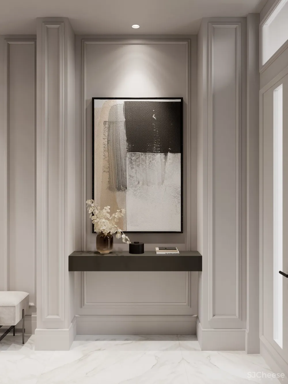 Quadro Room | Park Avenue , 丰富的建筑体系