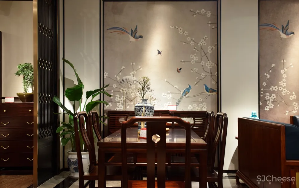 FHART 风华艺创 ▏作品 ▏江南木业-[颂江南] 新中式家具旗舰店