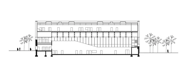 Sports Center in Neudorf Atelier Zündel Cristea