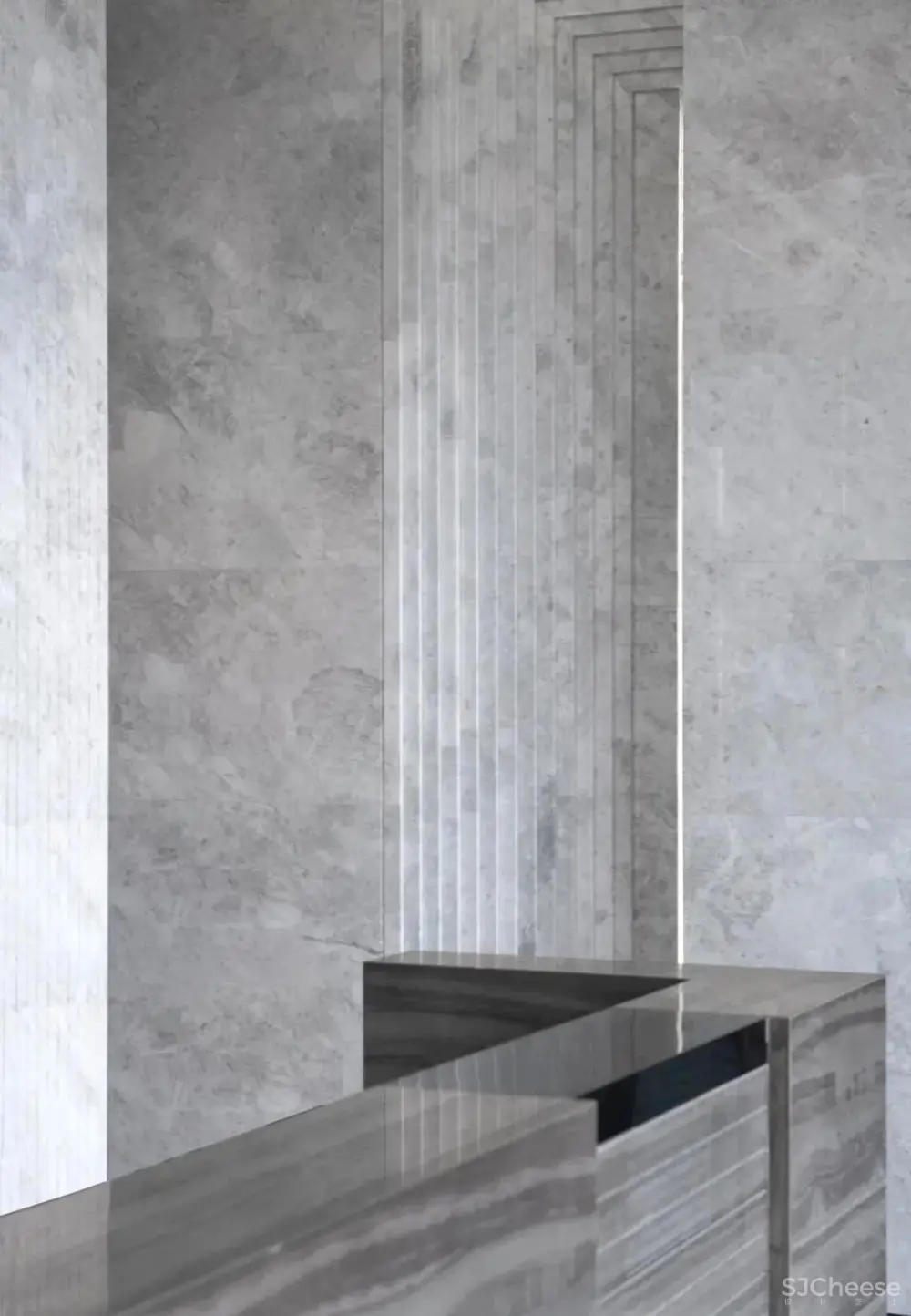 简素平和，光之艺术语境 大伟设计