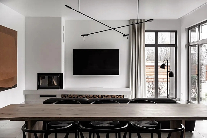 极简白 原木,越简洁,越有气质!