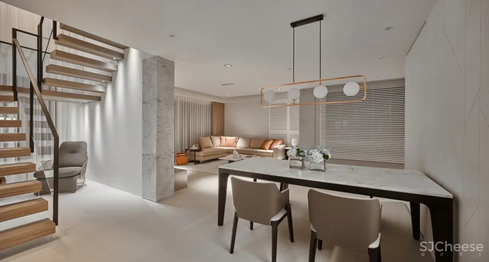 暗色调私人住宅,质感真的好细腻!