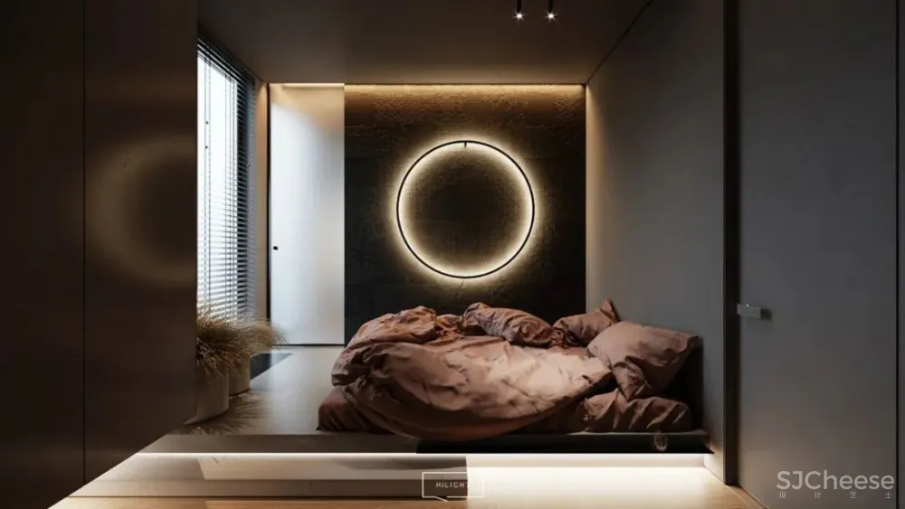 64㎡一居室，男性的雅致空间! hilight. design