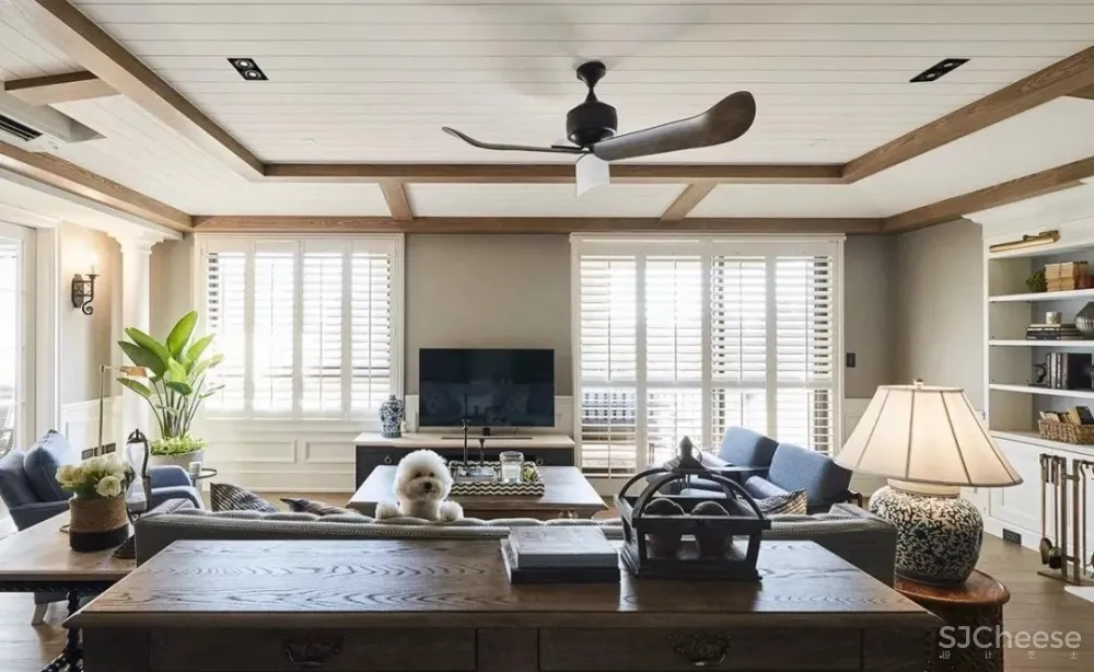 150㎡现代美式设计,打造优雅质感家居生活