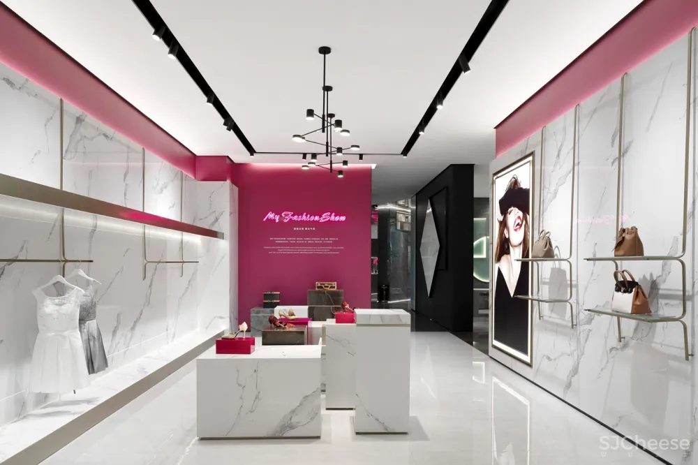 汇亚陶瓷总部展厅:让空间在自由中流淌 拓维设计