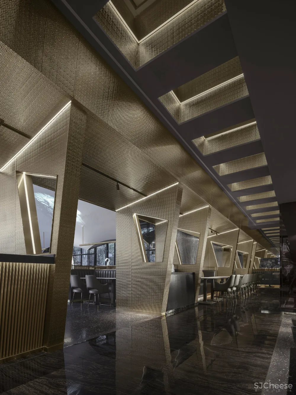 250㎡工业风餐厅 成都BDD布道设计