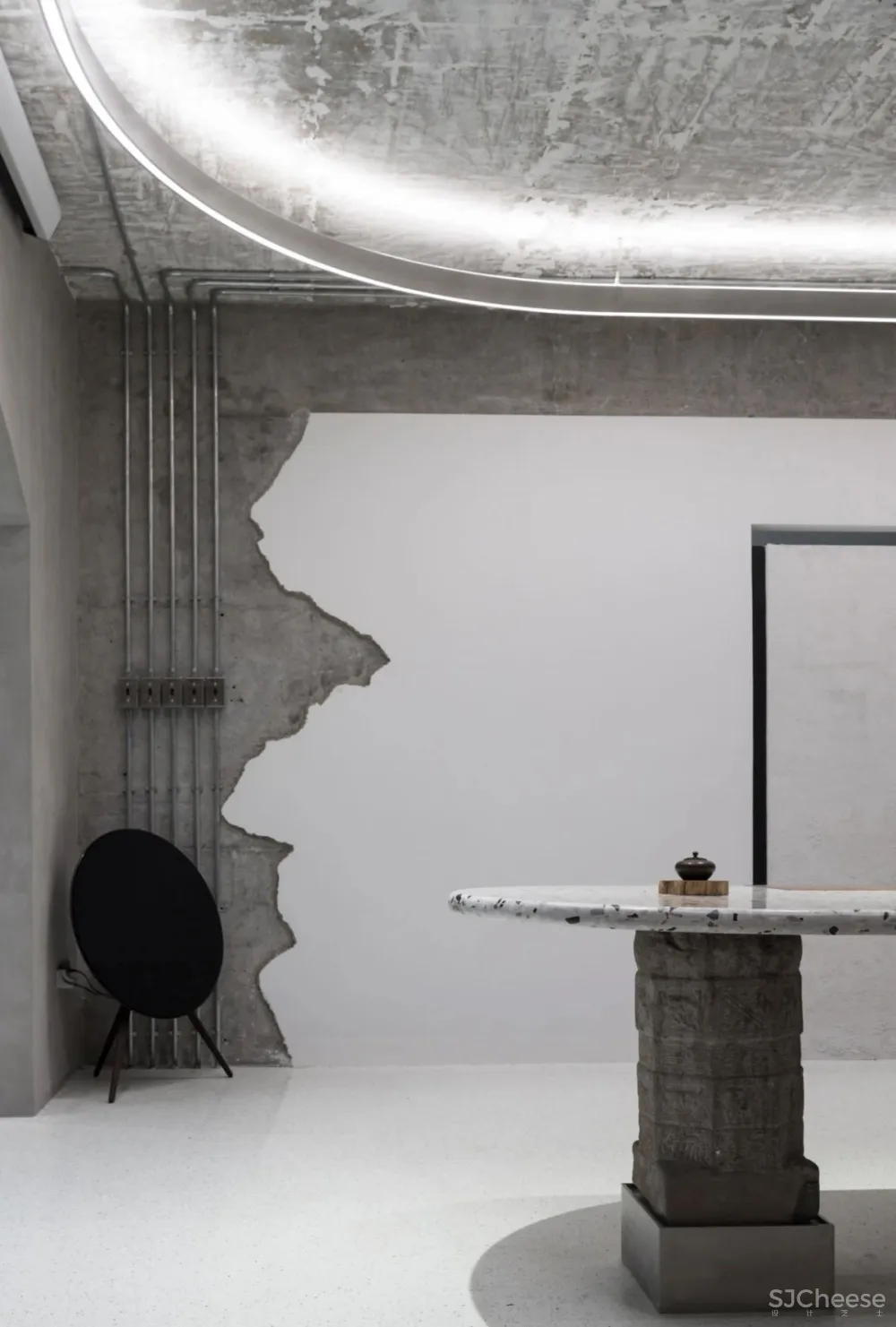 朴开十向办公室,用几何形状构建空间秩序 朴开十向