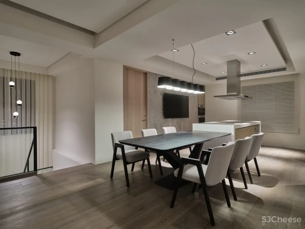 暗色调私人住宅,质感真的好细腻!