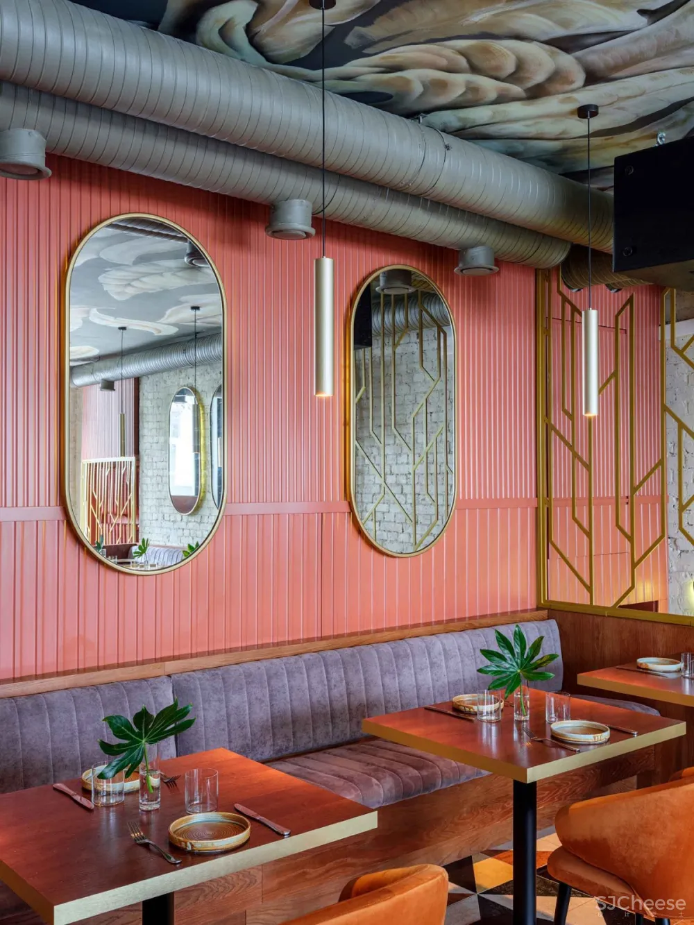 Anastasia Kasparyan | Sapiens餐厅 , 明亮多彩的餐饮空间