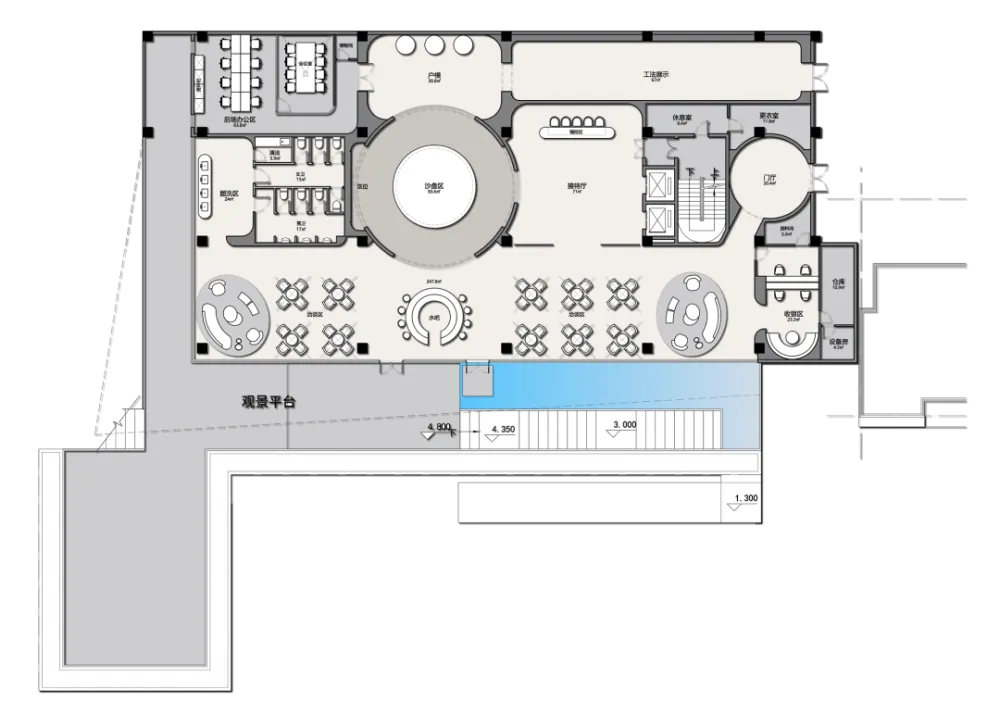 成都旭辉·锦官天宸营销中心——定格律动之美 孙文设计