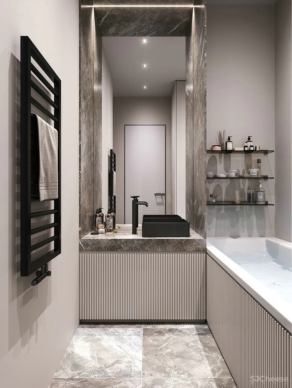 北欧居所遇上轻奢元素，是你想要的精致吗？