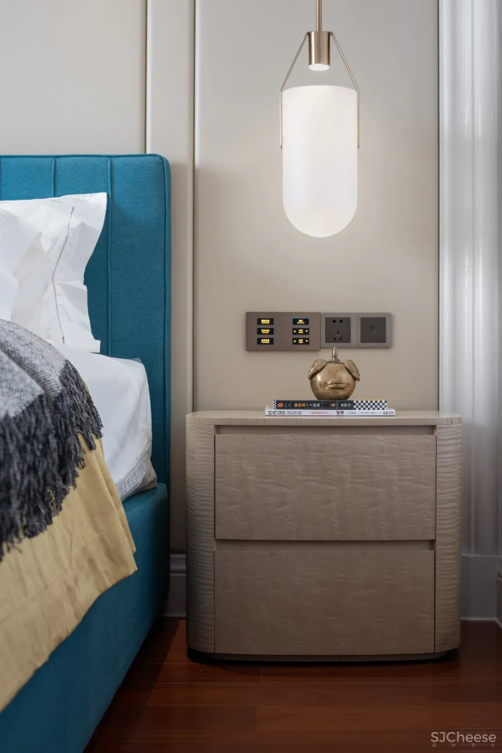 175㎡现代轻奢风样板间,素雅精致的艺术内核! 鸿艺源设计