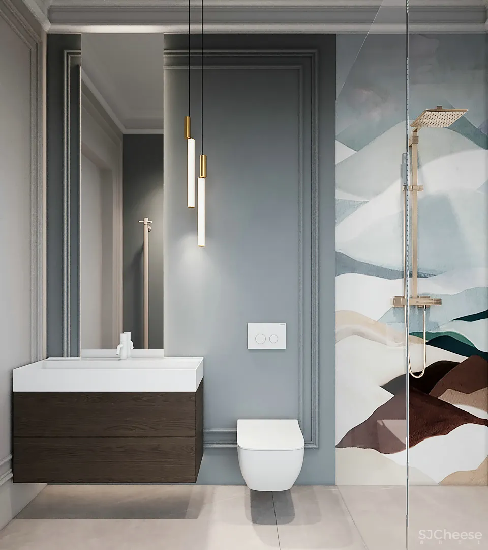 现代生活的质感空间，低调的品质生活居所