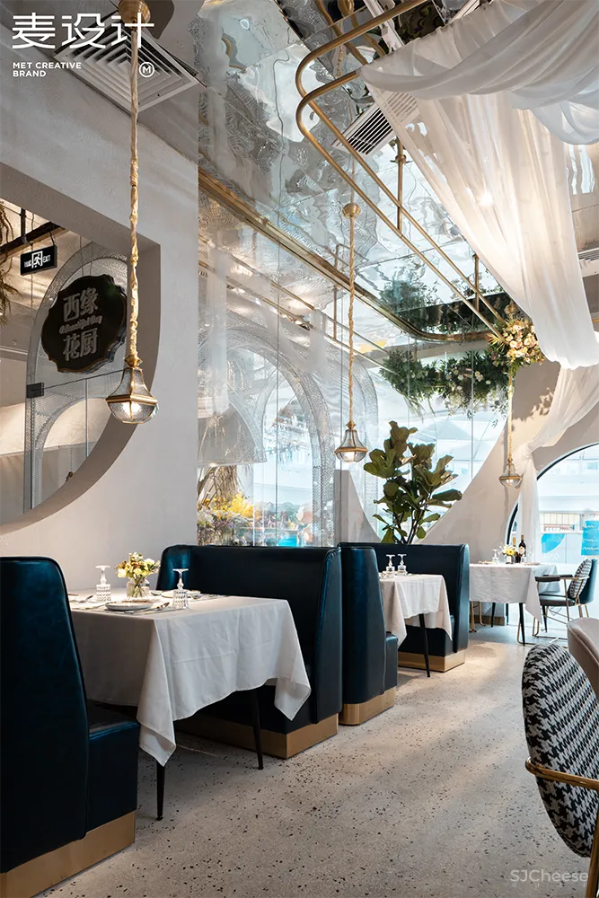 【麦设计 空间设计】西缘花厨