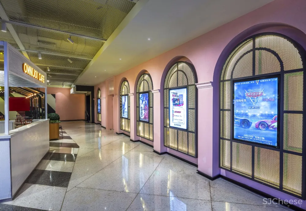 幸福蓝海国际影城(南通金鹰店) 艺研堂陈设设计