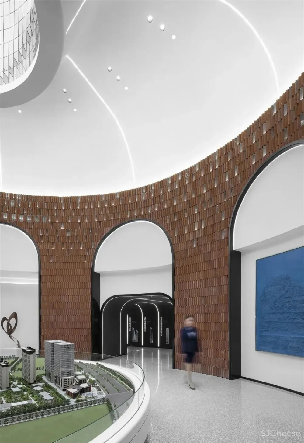 世茂璀璨时代售楼处——一场过去与未来的空间对话 孙文设计