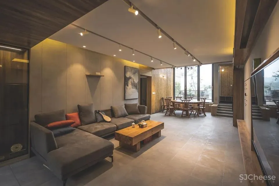 330㎡刘家山舍,用多变的“山”迎合人的复杂需求 刘九三