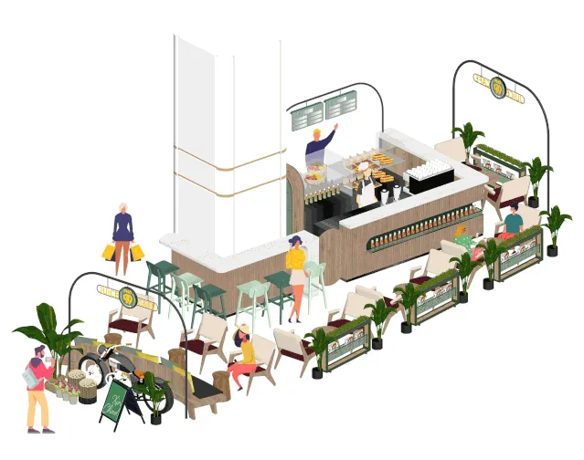 现代潮流的餐饮设计 间睦设计