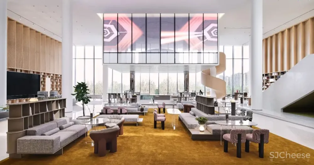 天空之城体验中心——未来城市设计 隐逸的东方意境 MDO木君设计