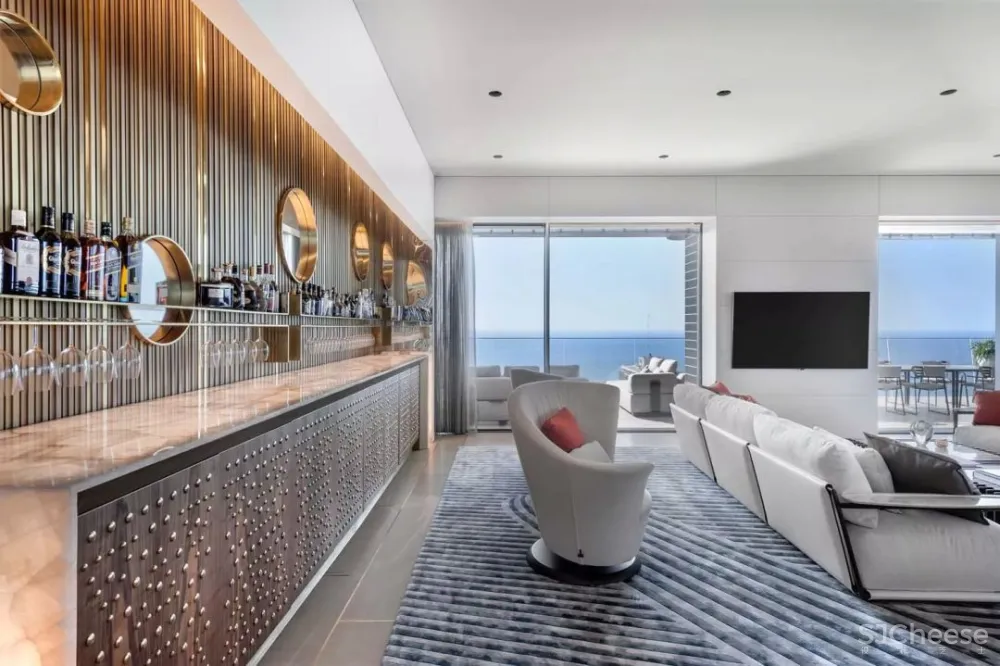 370㎡ 奢华顶层, 细部让空间更奢华 Yael Gal