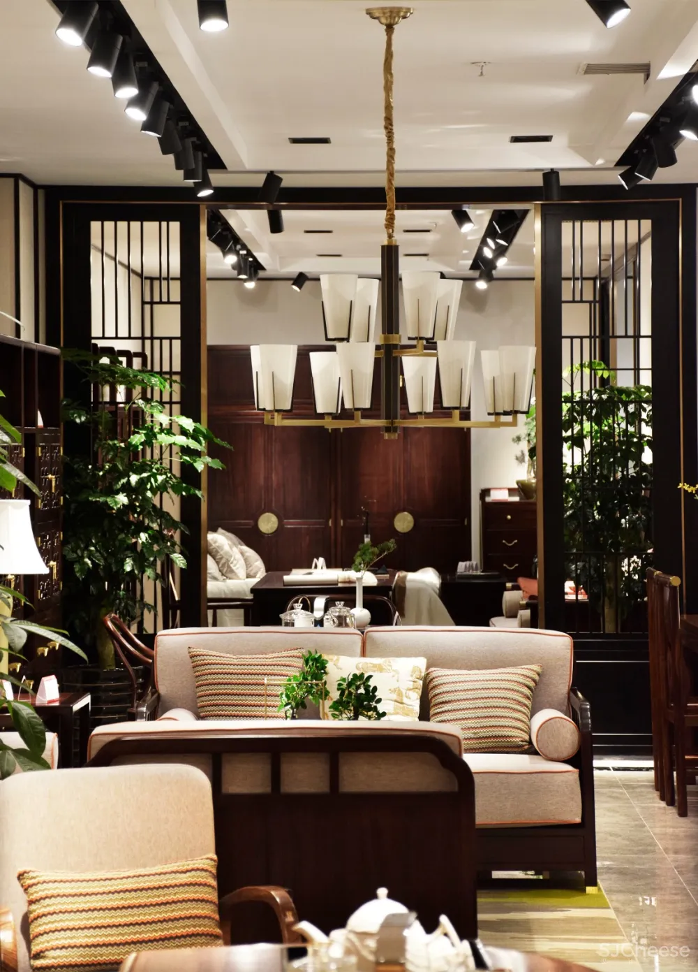 FHART 风华艺创 ▏作品 ▏江南木业-[颂江南] 新中式家具旗舰店