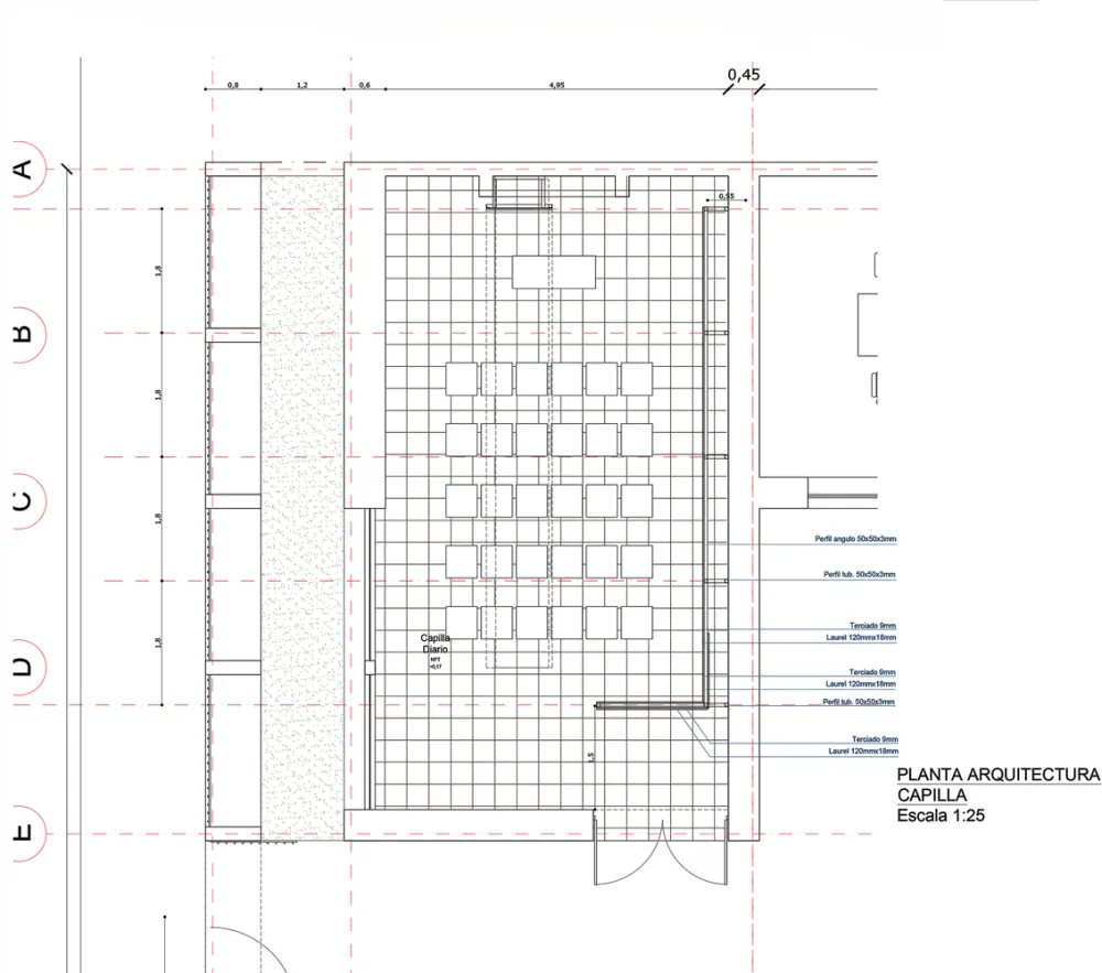 Parrish in Las Cabras Pablo Lobos Pedrals y Carlos Arce Valdes