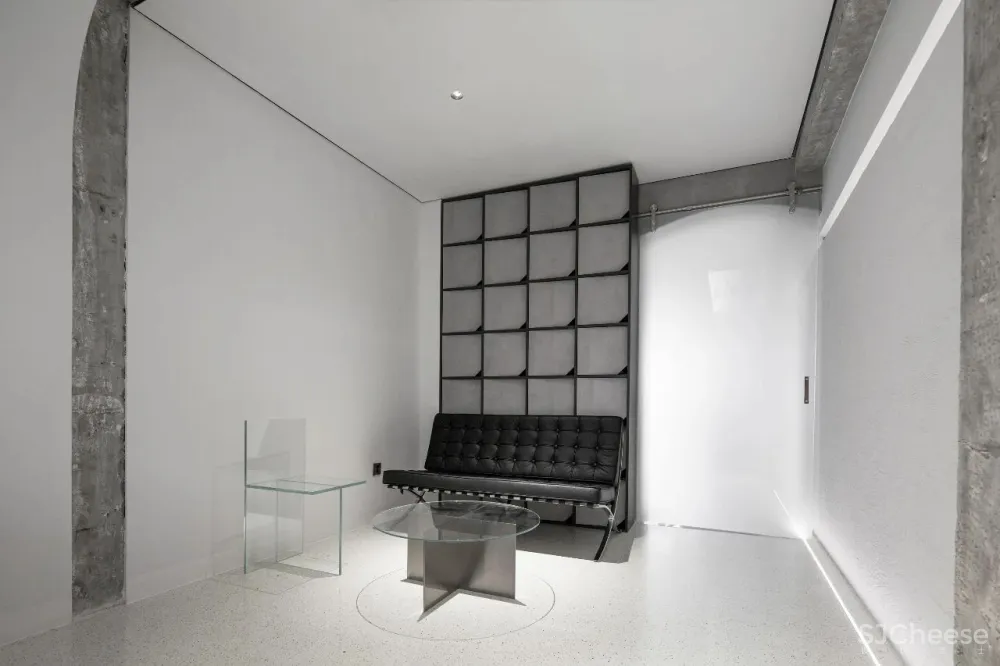 朴开十向办公室,用几何形状构建空间秩序 朴开十向