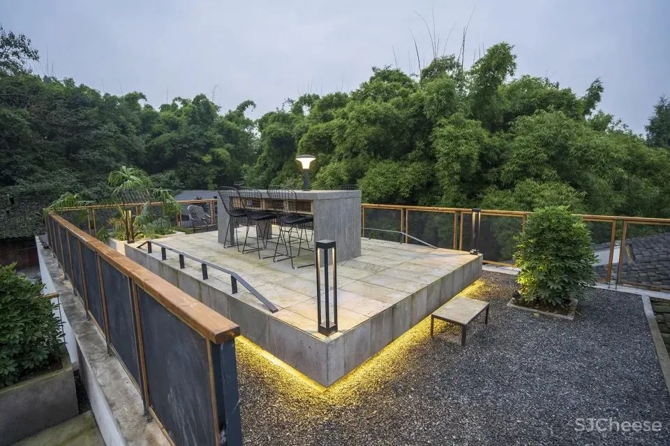 330㎡刘家山舍,用多变的“山”迎合人的复杂需求 刘九三