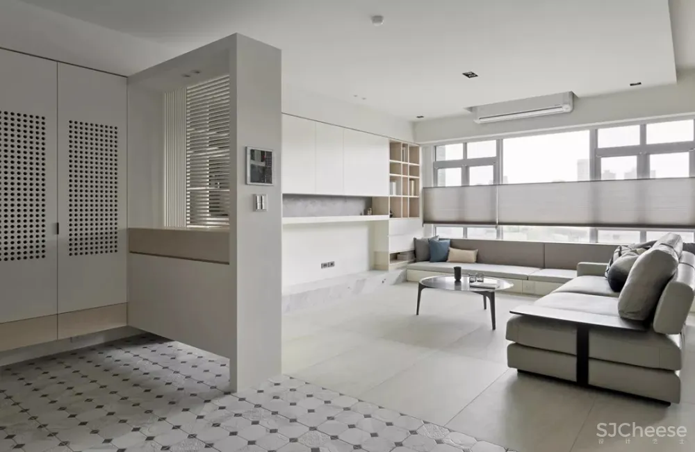 女设计师的90㎡,一人居简约自由超舒适 质本设计