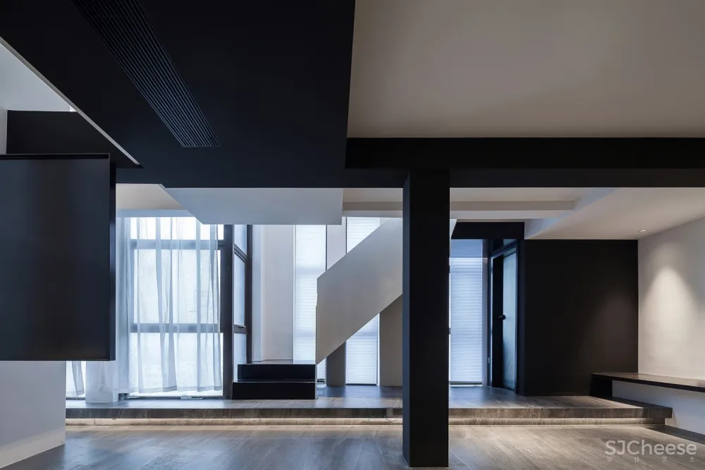 115㎡高级黑 奢华金精致住宅 上衍(莆田)室内设计空间