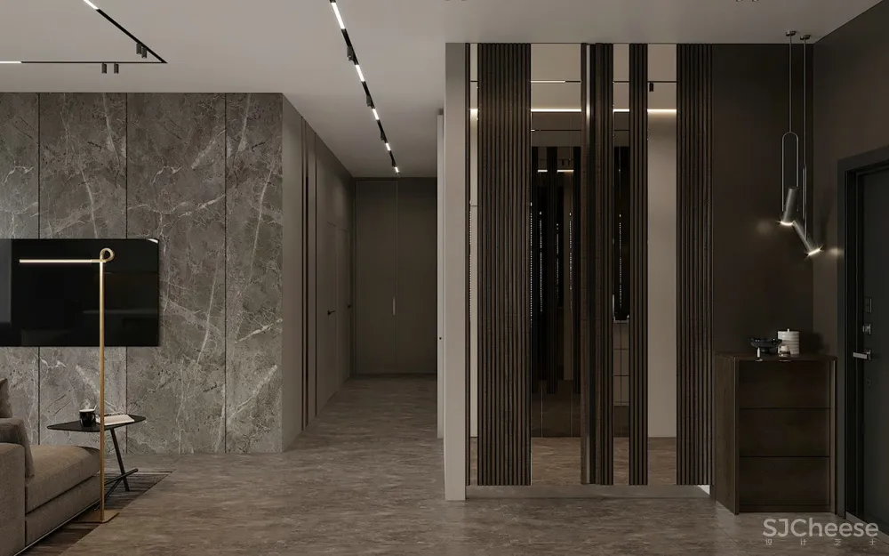 质感的舒适，高级无色系的自然居所