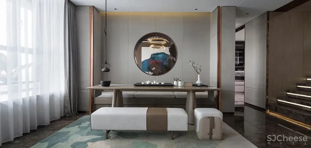 吴文粒:320㎡“醉美”顶层复式!