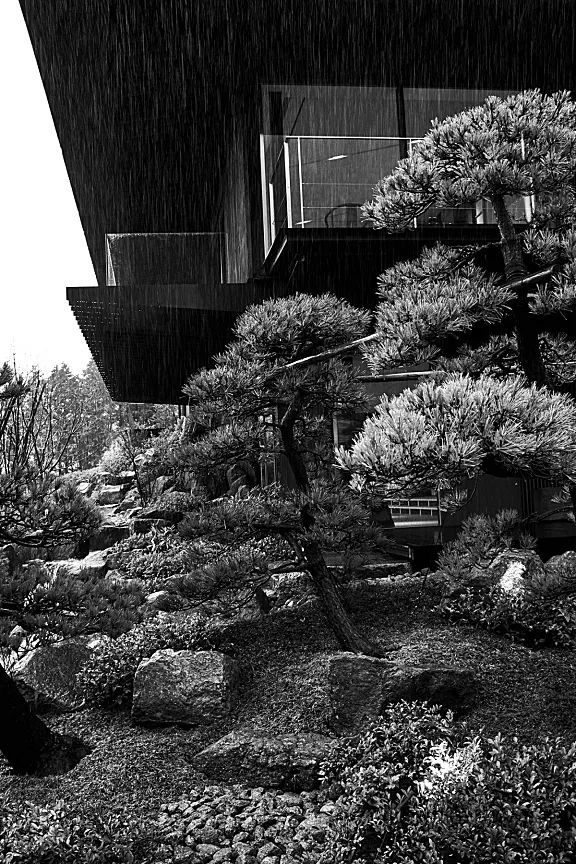 Christian Liaigre & 隈研吾 | Retreat in Kanagawa , 一切都是自然本身