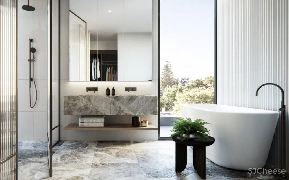 Cera Stribley | Tate Villa , 经典细节和柔软设计