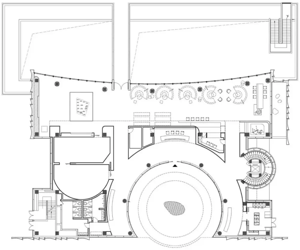 极简白 灰砖,格调十足的先锋艺术馆! 共生形态