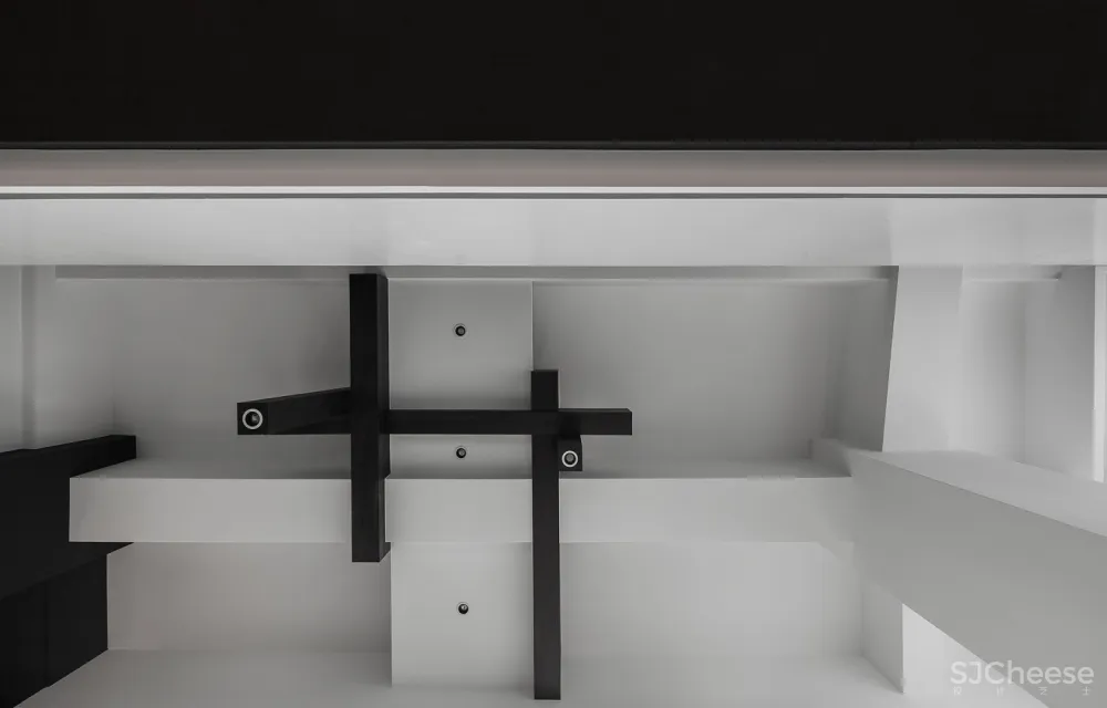 115㎡高级黑 奢华金精致住宅 上衍(莆田)室内设计空间