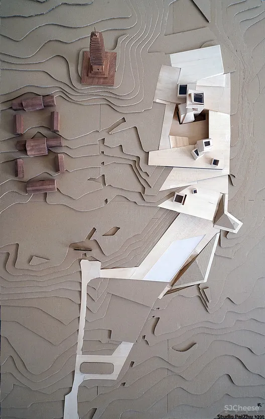 朱锫建筑事务所首次公开大理美术馆项目细节