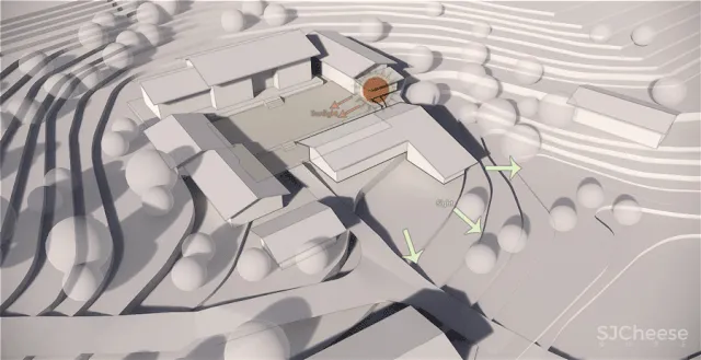 330㎡刘家山舍,用多变的“山”迎合人的复杂需求 刘九三