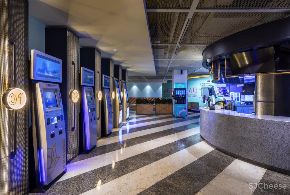 幸福蓝海国际影城(南通金鹰店) 艺研堂陈设设计