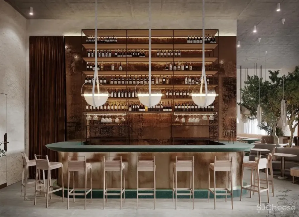 这样的餐厅设计,看第一眼就震惊了 Asthetíque Group