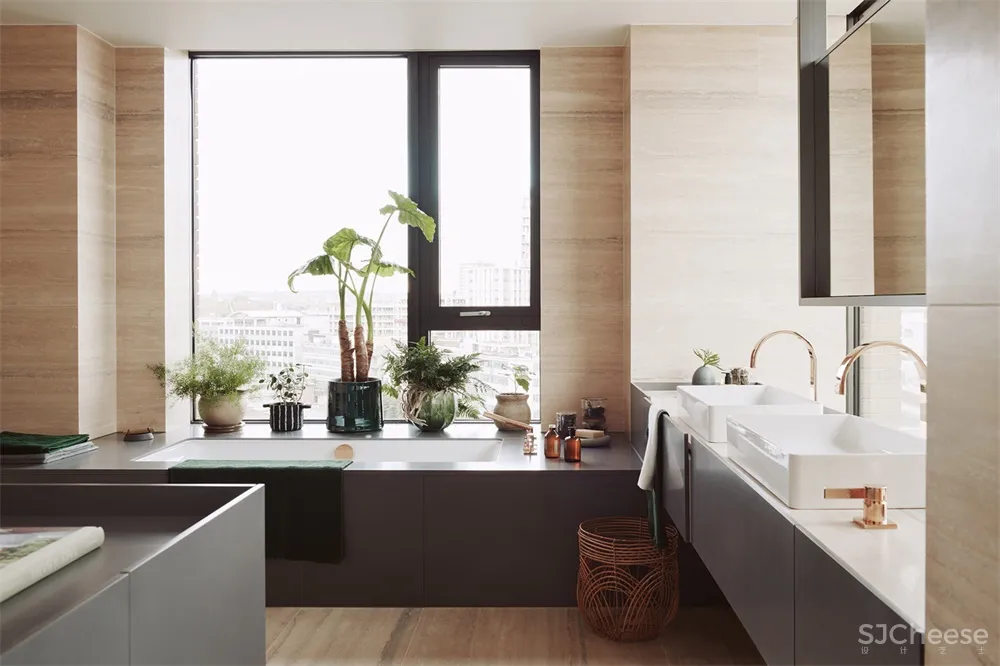 伦敦原BBC总部大楼顶层公寓设计 Waldo Works