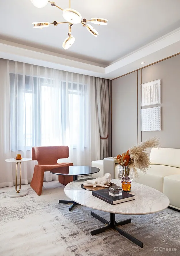 万科白鹭郡复式样板间:时尚栖居 质感适意 南范设计