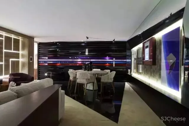 墙面巧用光，开个炫炫的家具店