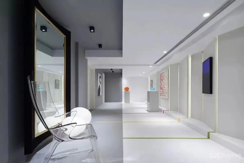 175㎡现代轻奢风样板间,素雅精致的艺术内核! 鸿艺源设计