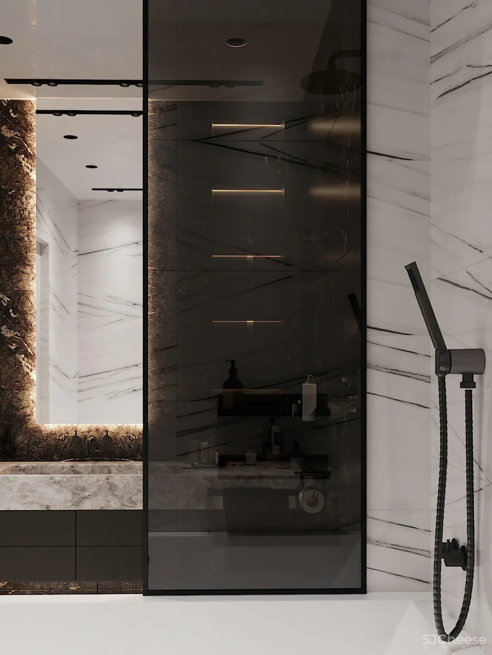 质感的舒适，高级无色系的自然居所