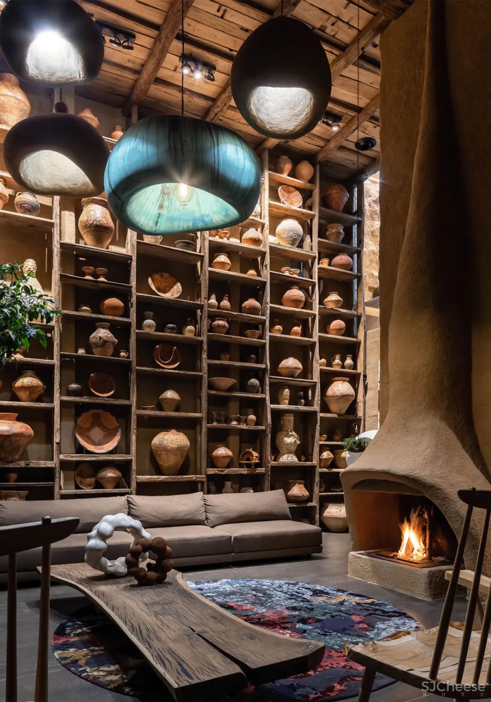 370㎡建筑师的私人别墅,混搭的侘寂美学 sergey makhno