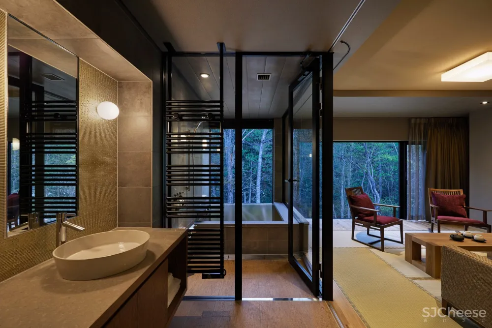 日本札幌·“Kasho Gyoen松御苑”温泉度假酒店 Hiramoto Design Studio